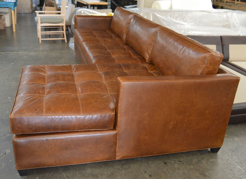 arizona leather sectional sofa with chaise