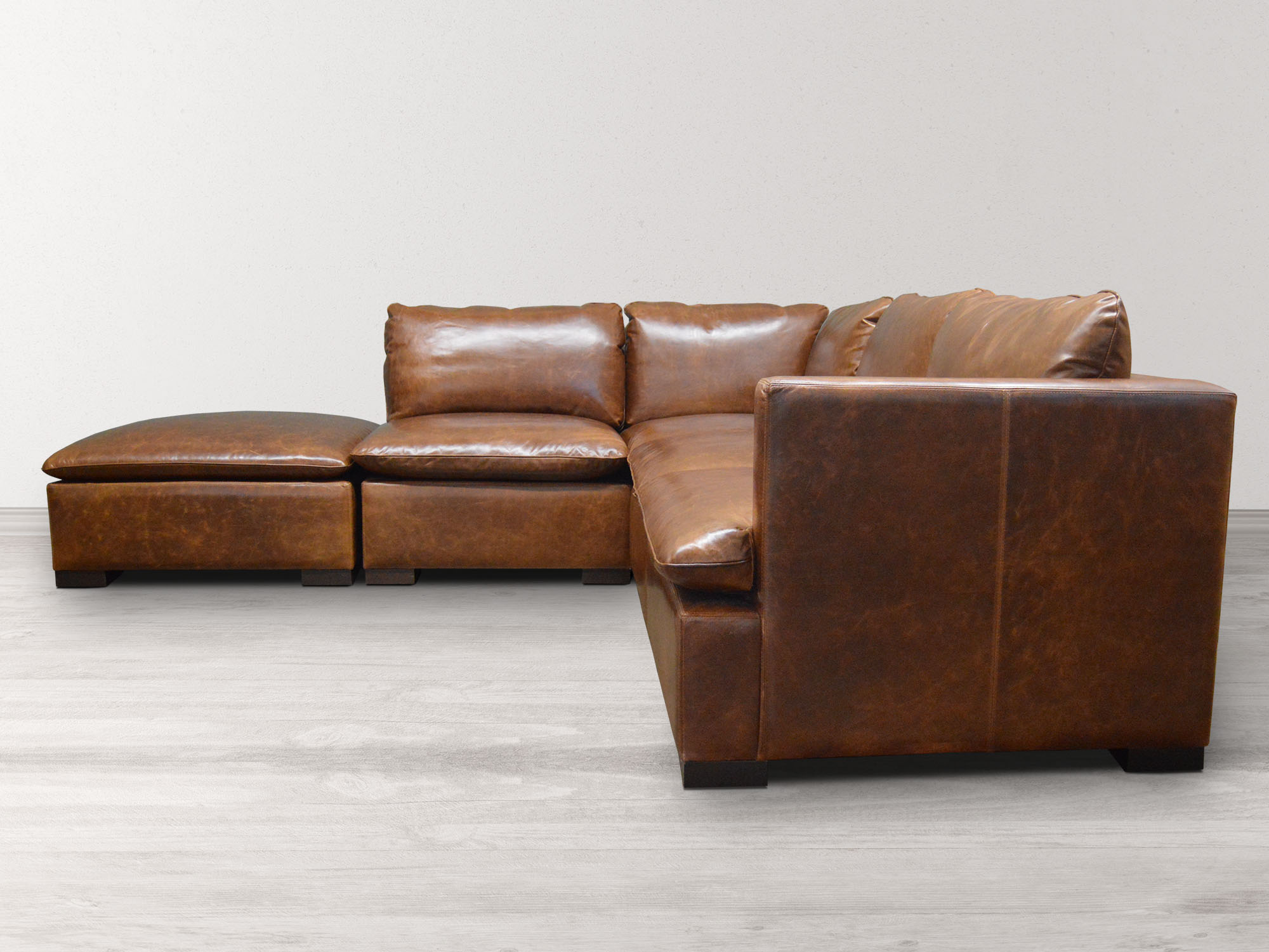 leather modular sectional sofa