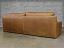 Julien Track Arm Leather Sofa in Italian Berkshire Chestnut - 108 inch - 9ft - rear angle