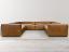 Bonham U Sectional in Berkshire Chestnut Full Grain Leather - front view