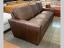 Braxton Leather Sofa - In Stock - 15 percent off - Berkshire Cocoa Leather - 2 inch raised seat - laf side high