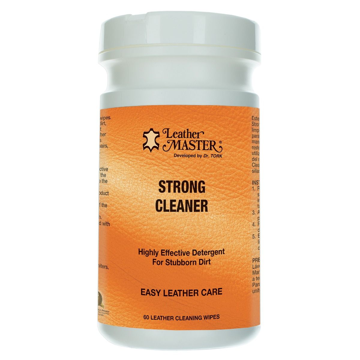 Leather Strong Cleaning Wipes - Water based