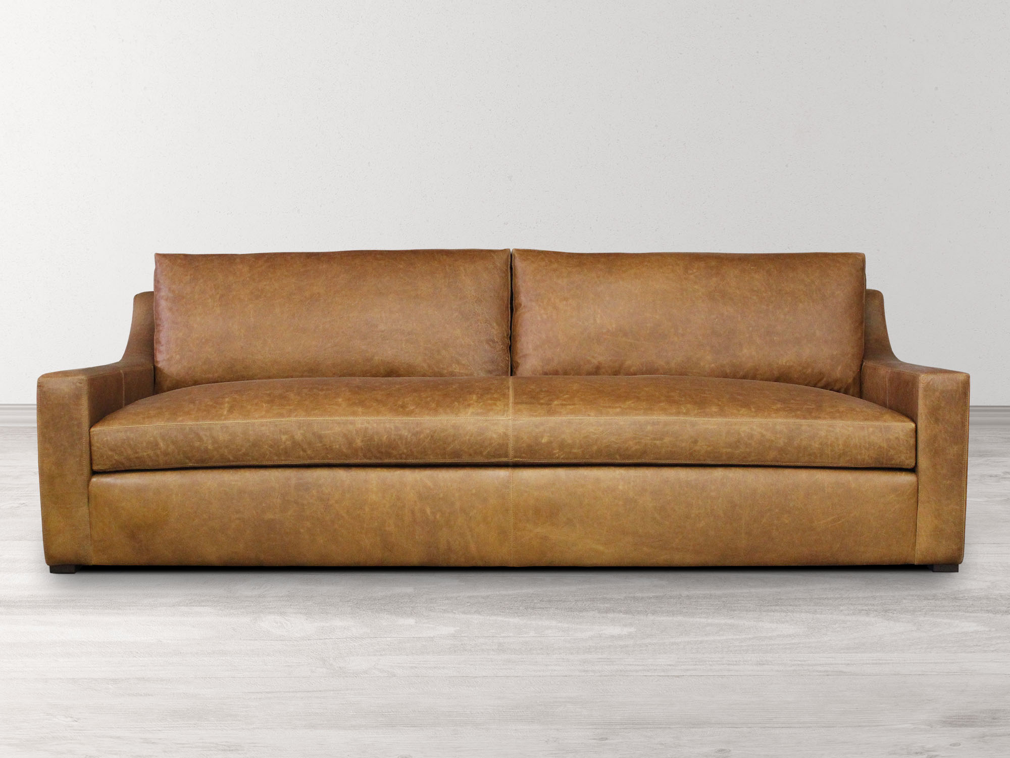 Julien Track Arm Leather Sofa